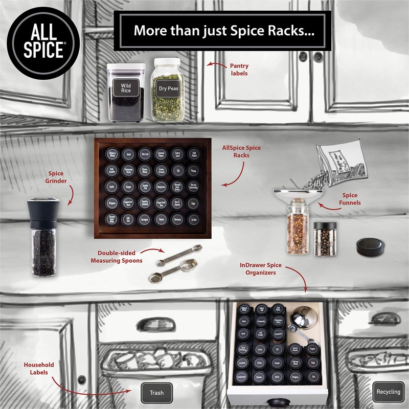 AllSpice Stainless Steel Double Sided Measuring Spoon- Teaspoon and Tablespoon - Image 5